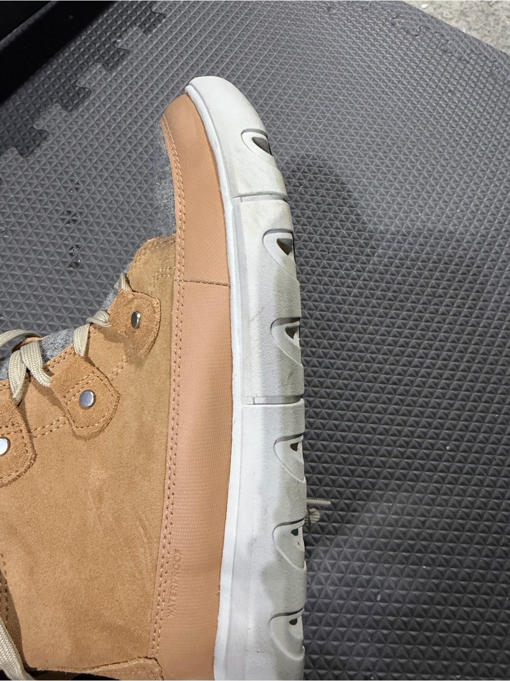 Sorel womens Tan and Gray High-Top Casual Boots - Picture 6 of 10